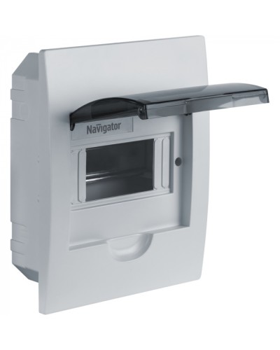 Коробка Navigator 93 802 NSS-DBI-6-WH-IP41 в Назрани Боксы для автоматов Pintop.ru