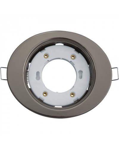 Светильник Navigator 93 029 NGX-O1-005-GX53 (Эллипс черный хром) в Назрани Светильники Pintop.ru