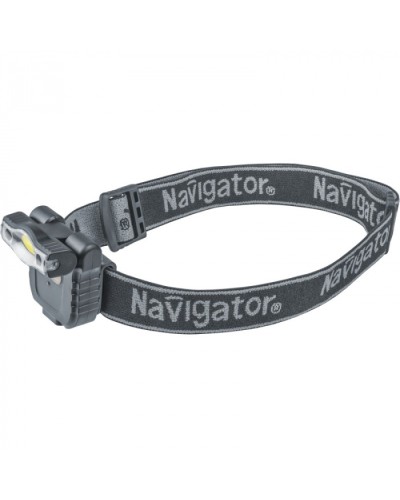 Фонарь Navigator 93 190 NPT-H27-ACCU налоб. 1COB LED 3Вт 1реж. Li-pol 0,5Ач в Назрани Источники света(Лампы) Pintop.ru