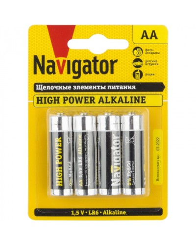 Элемент питания Navigator 94 753 NBT-NE-LR6-BP4 в Назрани Электротехническое оборудование Pintop.ru