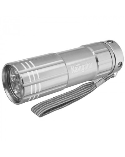 Фонарь Navigator 94 928 NPT-CM07-3АAA алюм.9LED, блист. в Назрани Источники света(Лампы) Pintop.ru