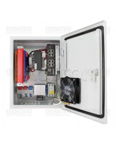 Cтанция базовая, уличная OSNOVO OS-34TB1 в Назрани Блоки питания для кожухов и камер Pintop.ru