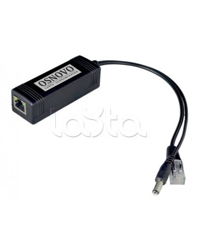 PoE-сплиттер OSNOVO PoE Splitter/2 в Назрани Блоки питания для кожухов и камер Pintop.ru