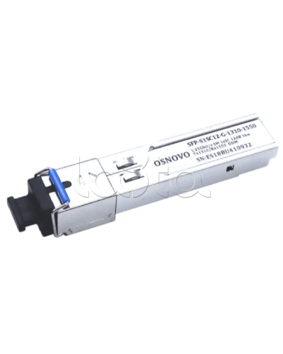 SFP Модуль OSNOVO SFP-S1SC12-G-1310-1550-I в Назрани Модули SFP/XFP/GBIC Pintop.ru