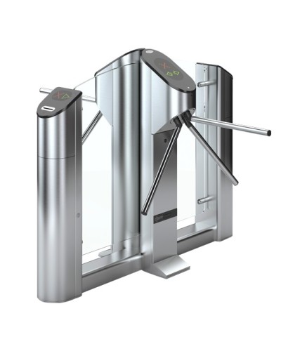 Турникет моторизованный двухсторонний с картоприемником Oxgard Praktika Т-03-DК-2R (EM-Marine) в Назрани Турникеты Pintop.ru