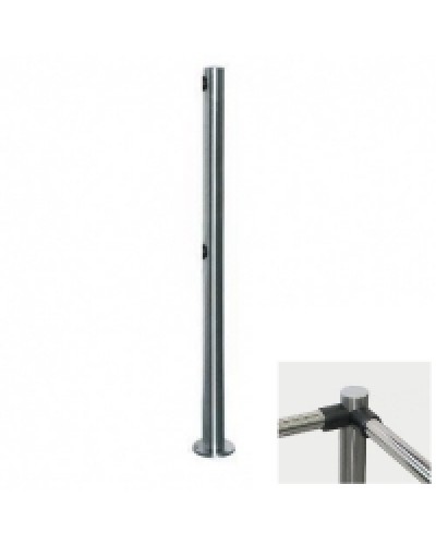 Стойка двухсторонняя L-образная PERCo-BH02 2-02 в Назрани Ограждения Pintop.ru