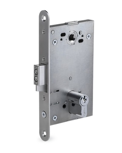 Замок электромеханический врезной PERCo-LB85.4 в Назрани Электромеханические замки Pintop.ru