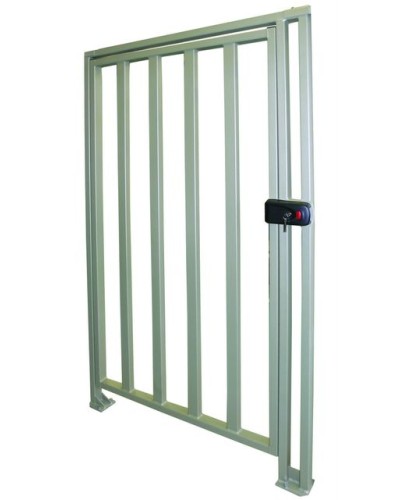 Калитка полноростовая без привода с электромеханический замком и доводчиком PERCo-WHD-15R в Назрани Калитки Pintop.ru