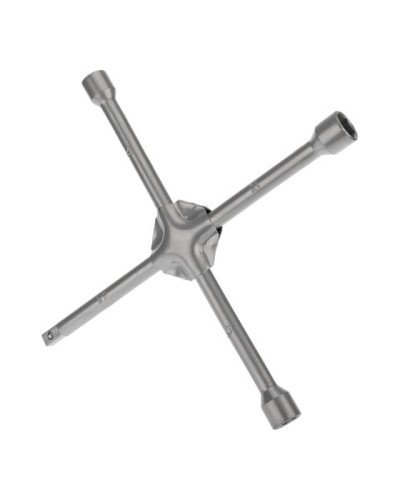 Ключ-крест баллонный 17х19х21 мм, под квадрат 1/2, усиленный, толщина 16 мм REXANT (12-5881) в Назрани Монтажные материалы Pintop.ru