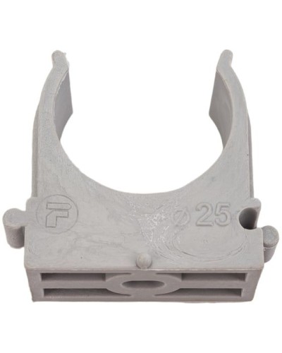 Крепёж-клипса для труб ø25 мм, серая (100 шт/уп)Rexant (28-0125-2) в Назрани Держатели, клипсы, скобы Pintop.ru