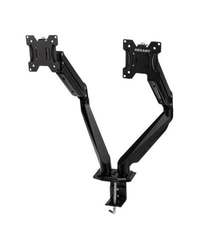 Кронштейн для двух мониторов 13-32, настольный с газлифтом, серия PROFI REXANT 38-0357 в Назрани Системы видеонаблюдения Pintop.ru