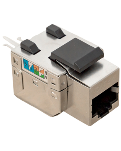 Модуль Keystone Jack RJ-45(8P8C), FTP экранированный, CAT 6, тип 90 градусов REXANT PRO 02-0272 в Назрани Модули Keystone Pintop.ru