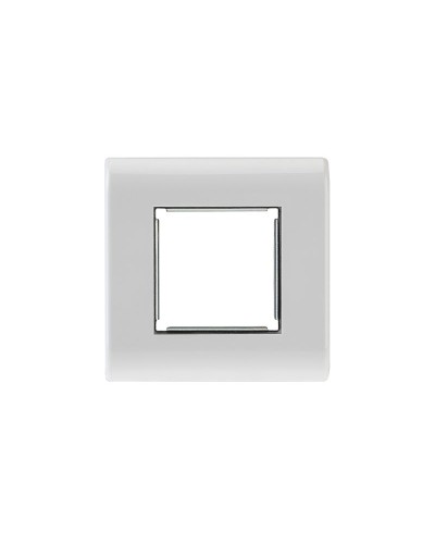 Панель лицевая 80х80 для модуля Mosaic, металлический суппорт 03-0130 в Назрани Вентиляторные модули Pintop.ru