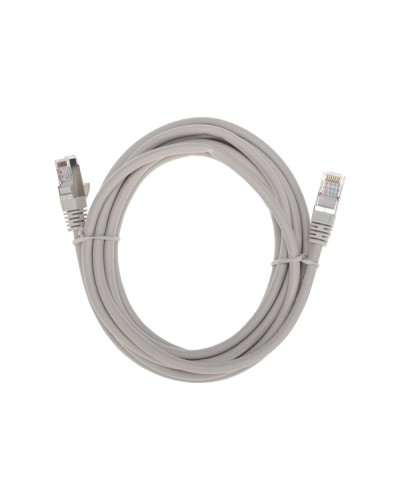 Патч-корд S/FTP, CAT 6A (10G), RJ45-RJ45, 28AWG, LSZH, серый, 3м REXANT 02-0390-3 в Назрани Патчкорды (медные) Pintop.ru