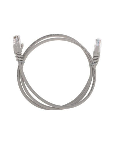 Патч-корд U/UTP, CAT 5e, RJ45-RJ45, 26AWG, LSZH, серый, 1м REXANT 02-0100-1 в Назрани Патчкорды (медные) Pintop.ru