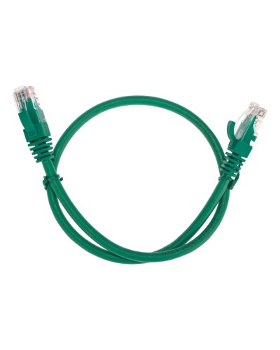 Патч-корд U/UTP, CAT 6, RJ45-RJ45, 26AWG, LSZH, зеленый, 0,5м REXANT 02-0296-05 в Назрани Патчкорды (медные) Pintop.ru