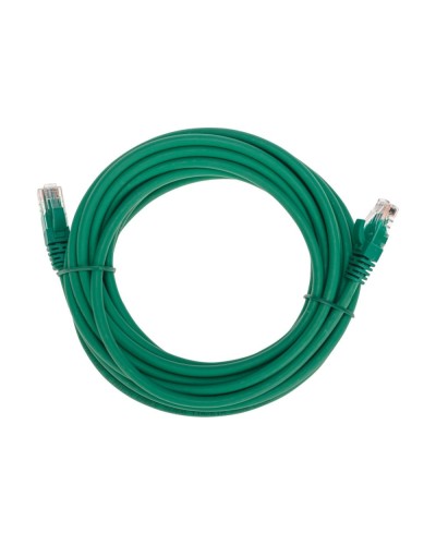 Патч-корд U/UTP, CAT 6, RJ45-RJ45, 26AWG, LSZH, зеленый, 5м REXANT 02-0296-5 в Назрани Патчкорды (медные) Pintop.ru