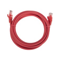 Патч-корд U/UTP, CAT 6, RJ45-RJ45, 26AWG, LSZH, красный, 3м REXANT 02-0293-3