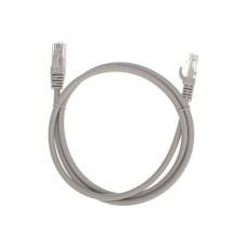 Патч-корд U/UTP, CAT 6, RJ45-RJ45, 26AWG, LSZH, серый, 1м REXANT 02-0290-1