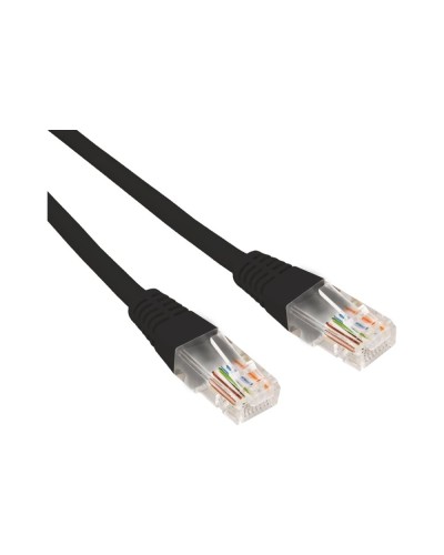 Патч-корд U/UTP, CAT 6, RJ45-RJ45, 26AWG, LSZH, черный, 0,3м REXANT 02-0292-03 в Назрани Патчкорды (медные) Pintop.ru