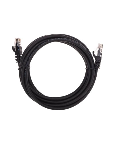 Патч-корд U/UTP, CAT 6, RJ45-RJ45, 26AWG, LSZH, черный, 3м REXANT 02-0292-3 в Назрани Патчкорды (медные) Pintop.ru
