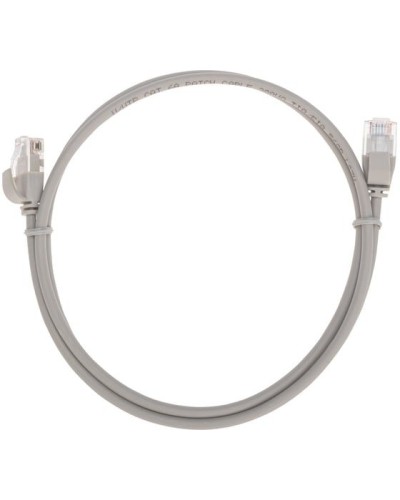 Патч-корд U/UTP, CAT 6A (10G), RJ45-RJ45, 28AWG, LSZH, серый, 1м REXANT 02-0380-1 в Назрани Патчкорды (медные) Pintop.ru
