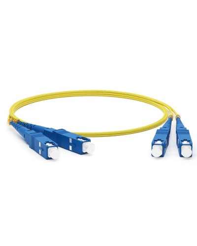 Патч-корд оптический соединительный (SM), 9/125 (OS2), SC/UPC-SC/UPC, (Duplex), LSZH, 1м 50-2011 в Назрани Патч-корды оптические Pintop.ru
