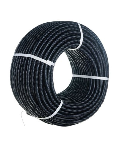 Труба гофрированная ПНД 16 с зондом (100 м) Rexant (28-0016-3) в Назрани Труба гофрированная Pintop.ru