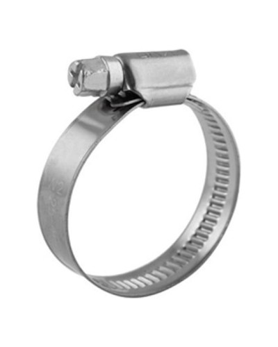 Хомут червячный 110-130/12-0,8мм, нержавеющая сталь W2, (10 шт/уп) REXANT 07-0711-12 в Назрани Стяжки-хомуты Pintop.ru