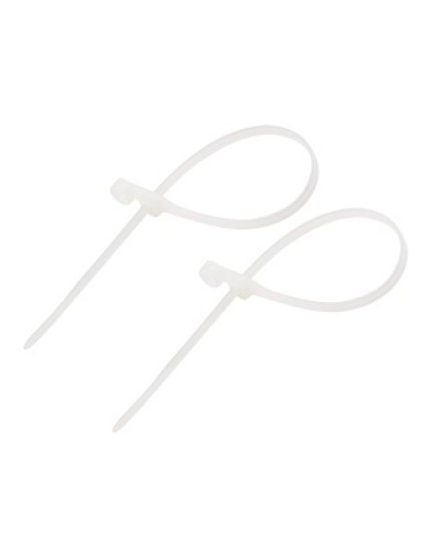 Хомут-стяжка нейлоновый под винт 3.6х150 мм белый (100шт/уп) REXANT 07-0154 в Назрани Стяжки-хомуты Pintop.ru