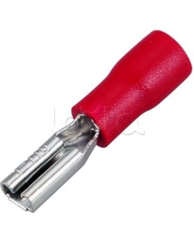 Клемма плоская изолированная 0.5-1.5 мм² (КПИ гнездо - 3.8мм) (100шт/уп) REXANT 08-0411 в Назрани Клеммные колодки Pintop.ru