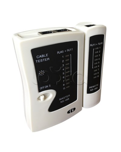 Тестер Кабеля RJ-45+RJ-11 (HT-C004) (TL-468) REXANT 12-1006 в Назрани Тестеры для систем видеонаблюдения Pintop.ru