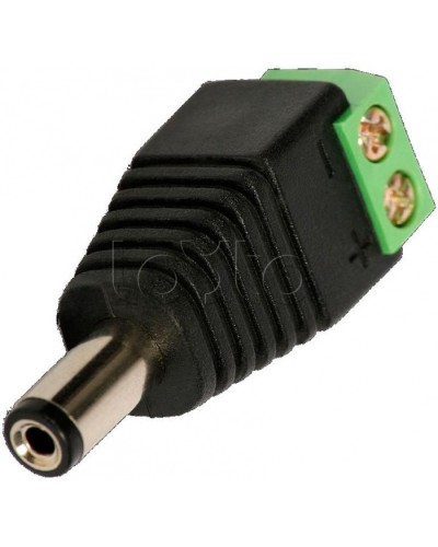 Разъем питания штекер 2.1х5.5 с быстрозажимной колодкой (50шт/уп) REXANT (14-0314-2) в Назрани Коннекторы Pintop.ru