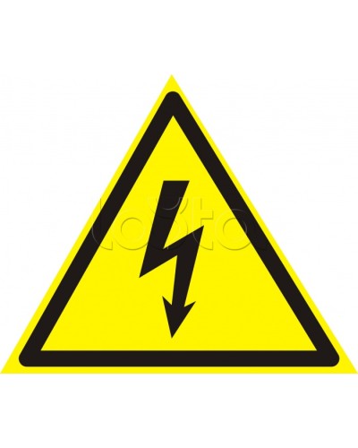 Знак электробезопасности Опасность поражения электротоком 200x200 (5шт/уп) REXANT 56-0006 в Назрани Дополнительное оборудование для ОПС Pintop.ru