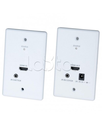 Комплект передачи HDMI с обратным ИК-повторителем SC&T HW01 в Назрани Видеоусилители, Модуляторы, Делители Pintop.ru