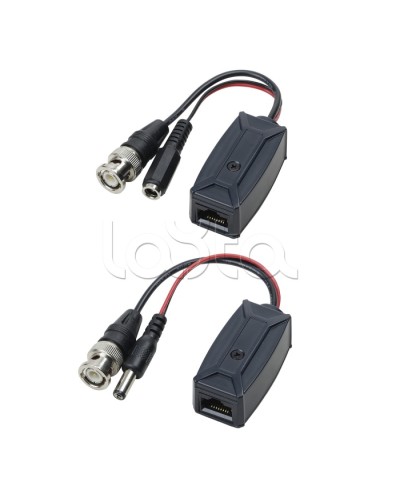 Комплект для передачи HDCVI/HDTVI/AHD видео и питания по витой паре SC&T TTP111HDP-LK в Назрани Видеоусилители, Модуляторы, Делители Pintop.ru