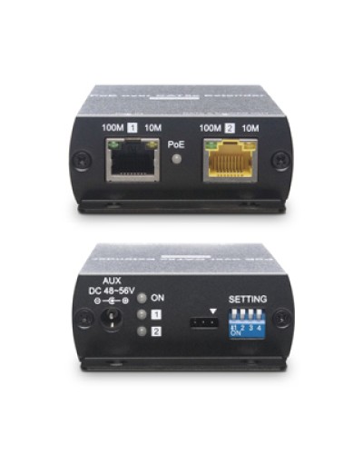 Комплект удлинителей PoE (до 38W) по витой паре до 800м SC&T IP09P в Назрани Видеоусилители, Модуляторы, Делители Pintop.ru