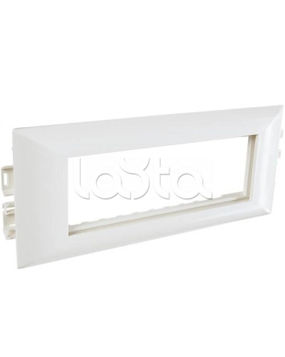 Суппорт с рамкой на 3 поста (45х45) в профиль для кабельных каналов 100х50, 105х50 SPL (100009S) в Назрани Аксессуары для кабель-канала Pintop.ru