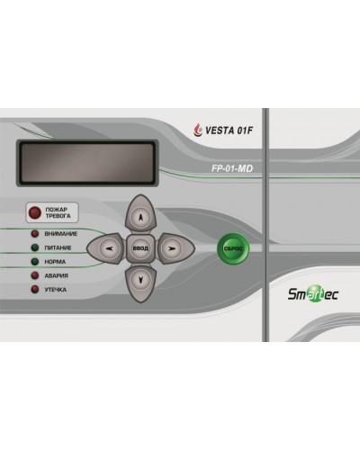 Центральный блок с ЖК дисплеем и клавиатурой Smartec FP-01-MD в Назрани Адресная система охранно-пожарной радиоканальной сигнализации Smartec Pintop.ru