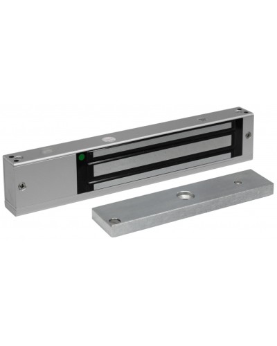 Smartec ST-EL260DL-SL - Электромагнитный замок, внутреннее исполнение, СИД, датчик положения двери, усилие 260-280 кг. в Назрани Электромеханические замки Pintop.ru