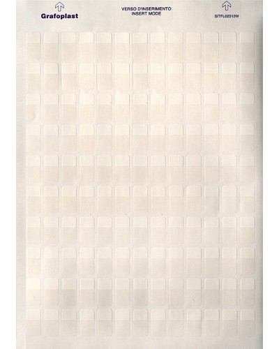 Табличка маркировочная 20х10мм. Полиэстер. Белая DKC (SITFP1020W) в Назрани Аксессуары для лотков Pintop.ru