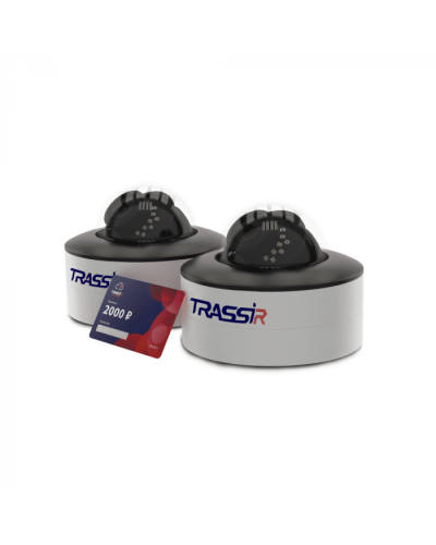 Комплект облачного видеонаблюдения TRASSIR W2D5Street в Назрани IP-камеры Pintop.ru