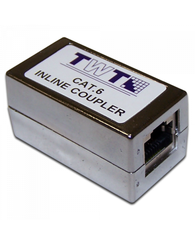 Повторитель портов RJ-45, экранированный, категории 6 TWT (TWT-CP45STP6) в Назрани Проходные адаптеры RJ-45 и разветвители Pintop.ru