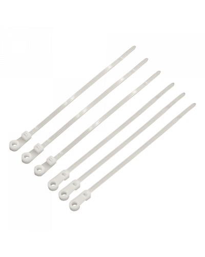 Стяжка пластиковая нейлоновая под винт, 4х200мм, 100шт TWT (TWT-CVS-200) в Назрани Стяжки-хомуты Pintop.ru