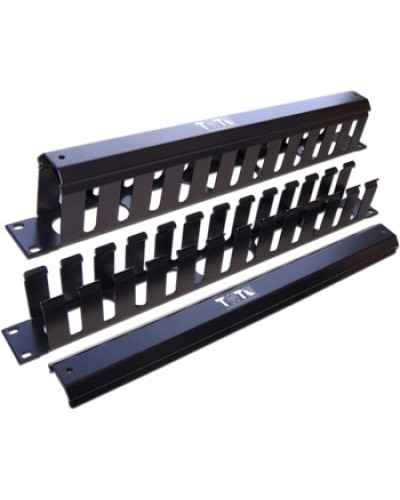 Органайзер кабельный 19 1U c крышкой TWT TWT-ORG/CV-1U в Назрани Кабельные органайзеры Pintop.ru