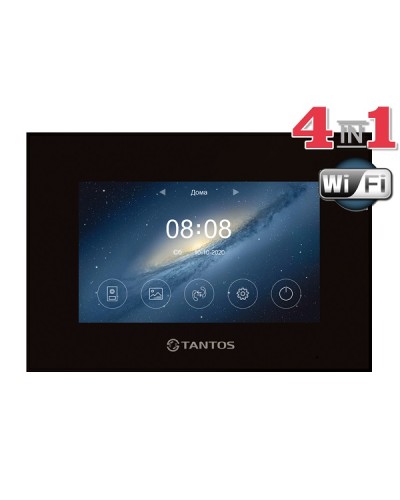 Монитор Tantos Marilyn HD Wi-Fi IPS (Black) VZ в Назрани Абонентские аудиоустройства Pintop.ru