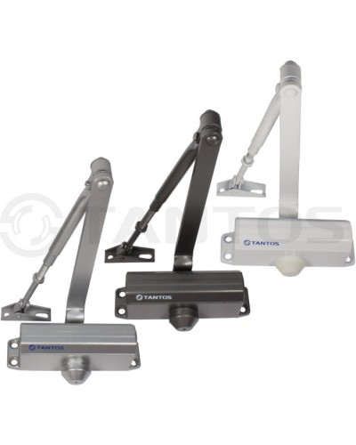 Доводчик дверной Tantos TS-DC045 (Серебро) в Назрани Доводчики Pintop.ru
