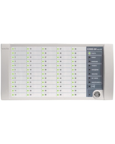 Блок индикации Болид С2000-БИ исп.02 в Назрани Охранно-пожарное оборудование Pintop.ru