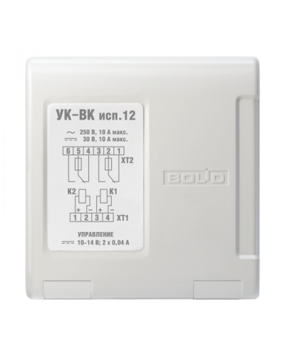 Усилитель релейный на два канала Болид УК-ВК исп.12 в Назрани Дополнительное оборудование для ОПС Pintop.ru
