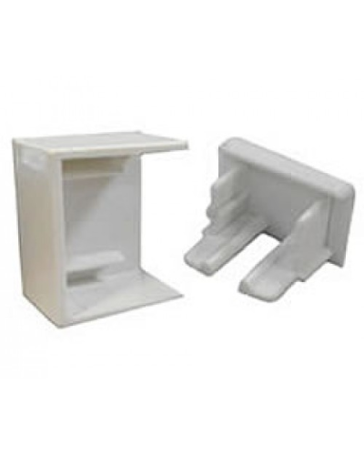 Заглушка 40х16мм (10шт) 700шт. Экопласт 72806-10 в Назрани Аксессуары для кабель-канала Pintop.ru